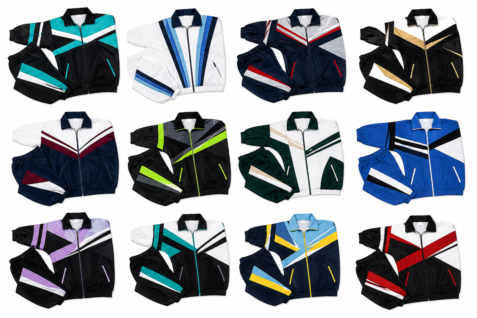 custom team tracksuit branded alternate colorway